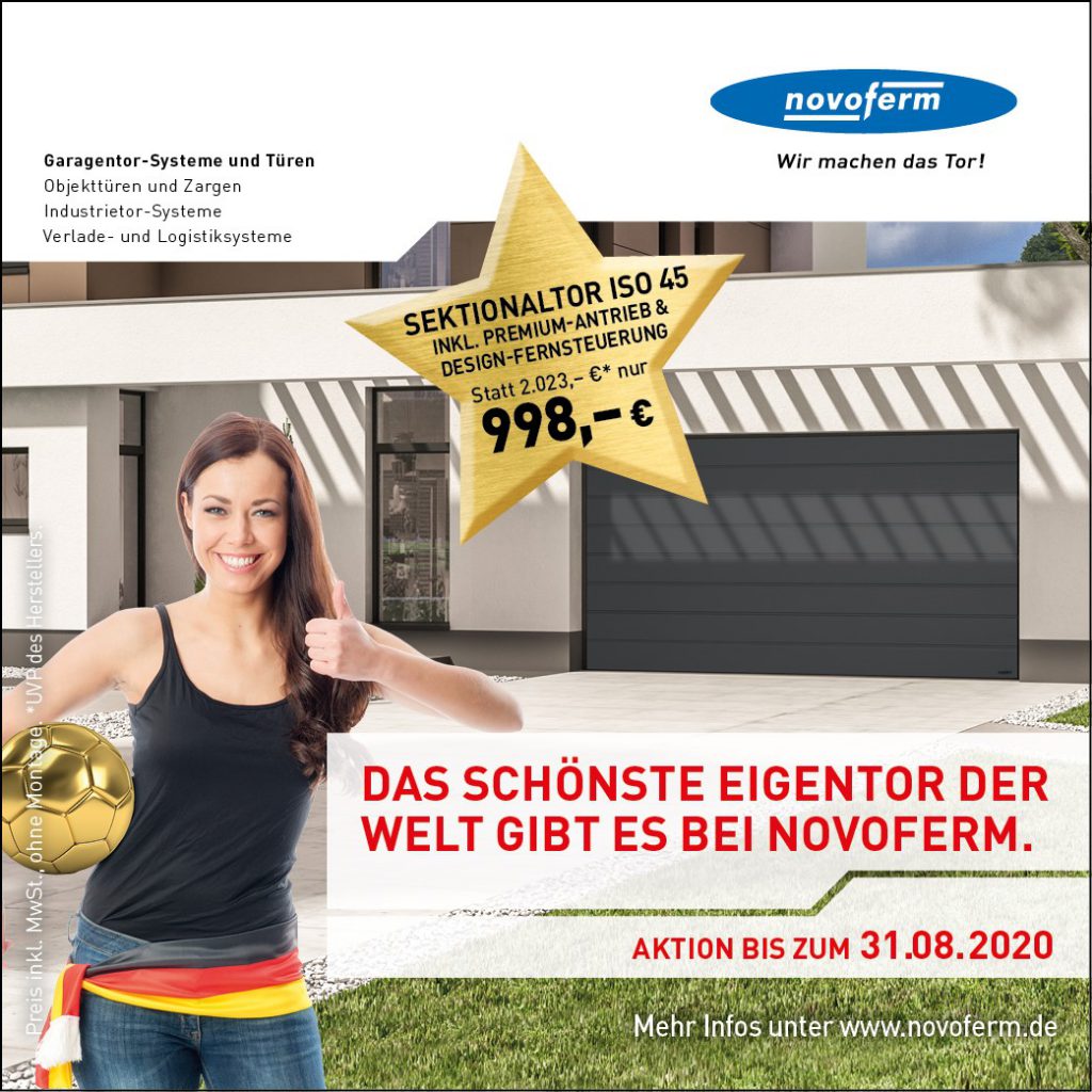 Novoferm Frühjahrsaktion 2020